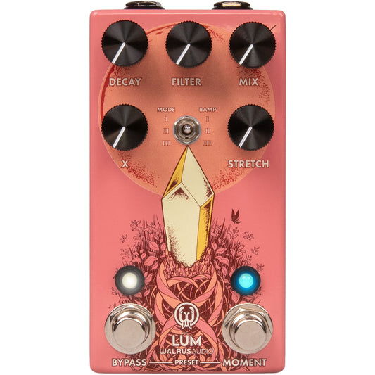 Walrus Audio Lum Texture Engine Reverb Pedal - Guava