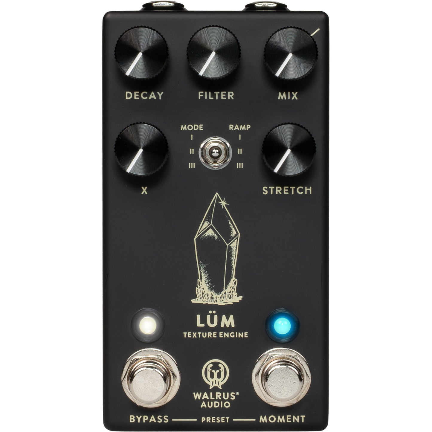 Walrus Audio Lum Texture Engine Reverb Pedal - Black