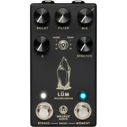 Walrus Audio Lum Texture Engine Reverb Pedal - Black