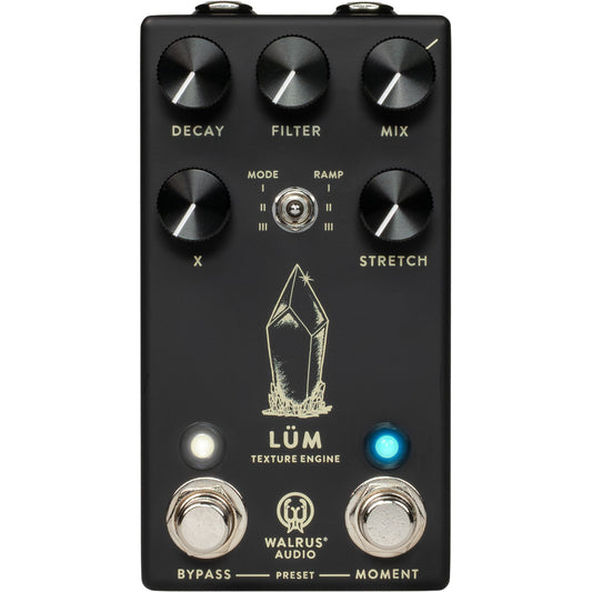 Walrus Audio Lum Texture Engine Reverb Pedal - Black