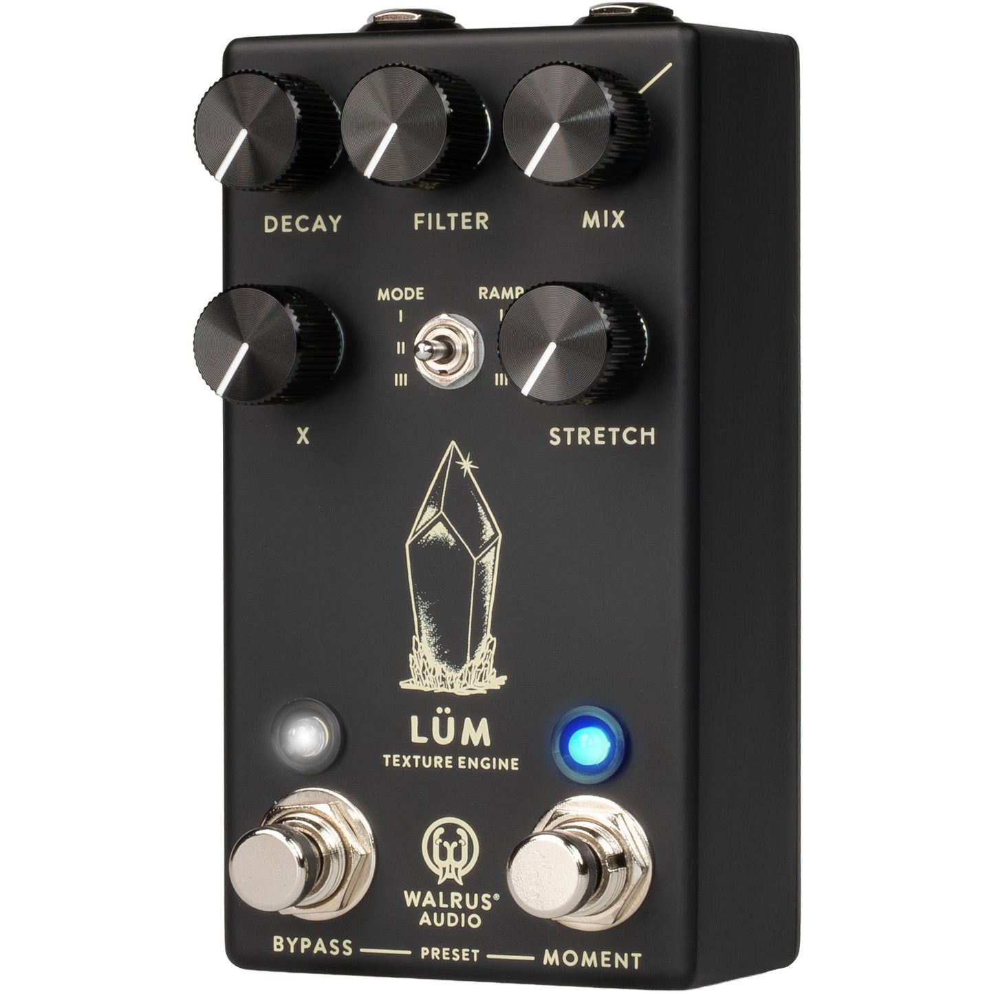 Walrus Audio Lum Texture Engine Reverb Pedal - Black