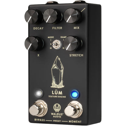 Walrus Audio Lum Texture Engine Reverb Pedal - Black