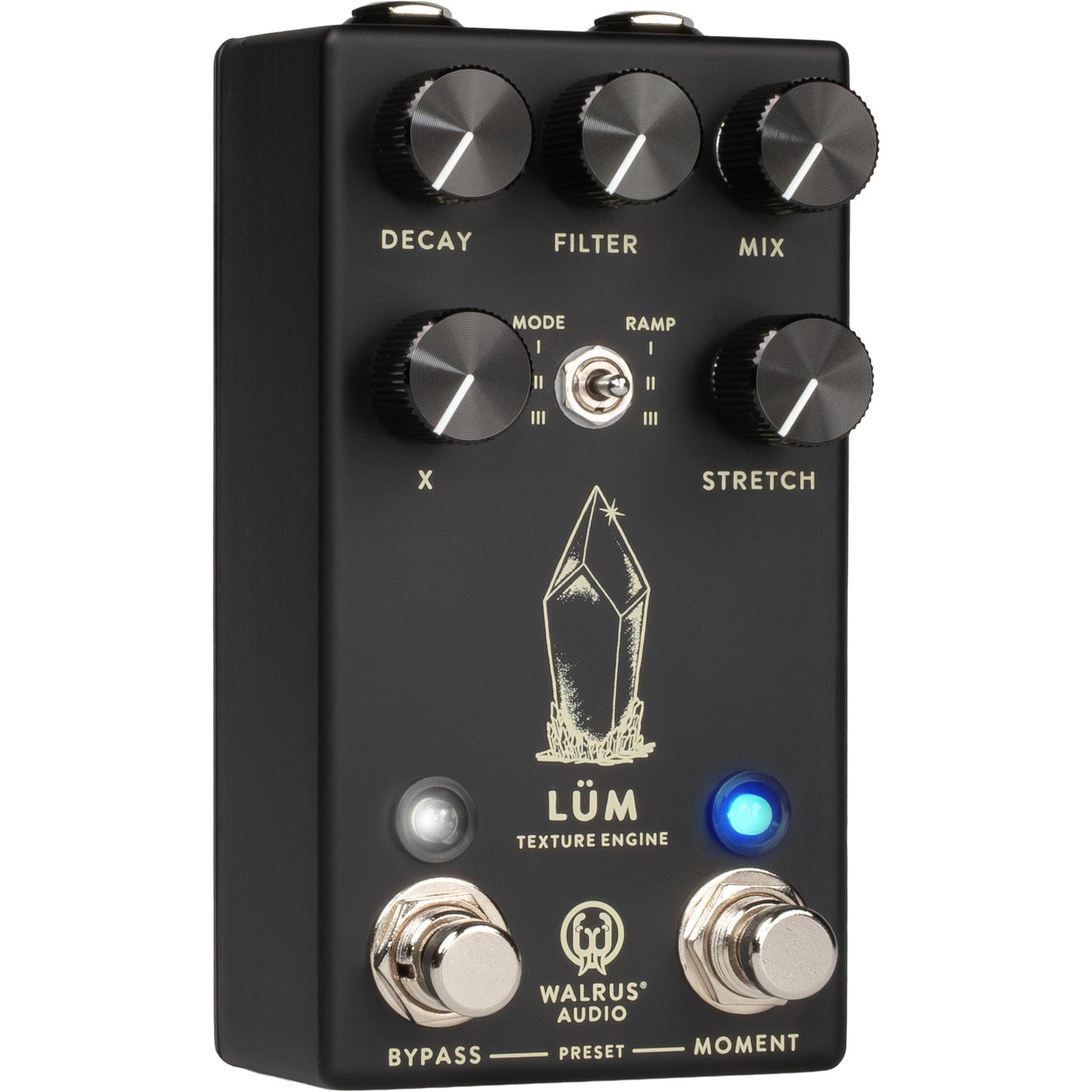 Walrus Audio Lum Texture Engine Reverb Pedal - Black