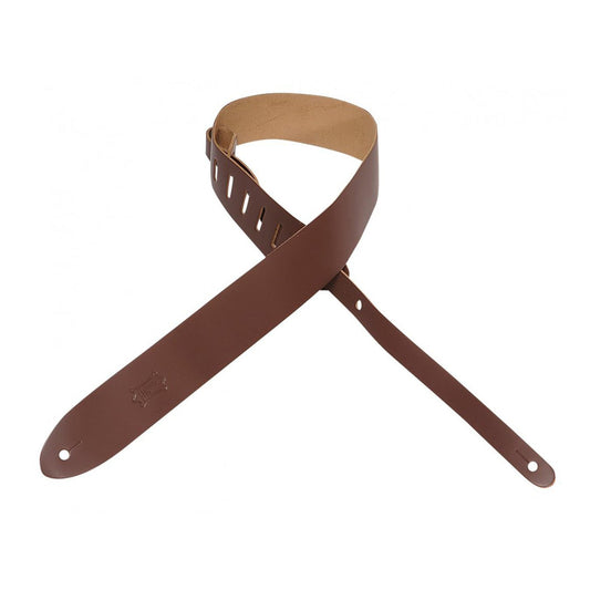 Levy's Leather Guitar Strap 2" Brown