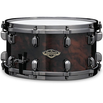 Tama Starclassic 7x14 Snare Drum - Gloss Black Walnut Burl