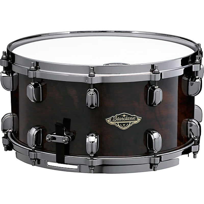 Tama Starclassic 7x14 Snare Drum - Gloss Black Walnut Burl