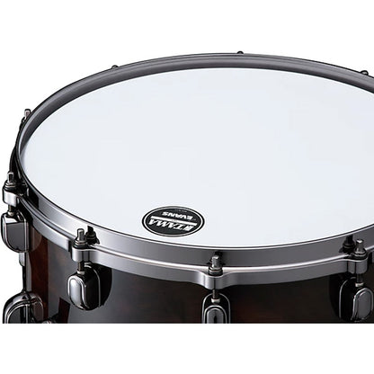 Tama Starclassic 7x14 Snare Drum - Gloss Black Walnut Burl