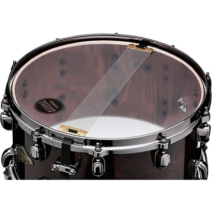 Tama Starclassic 7x14 Snare Drum - Gloss Black Walnut Burl