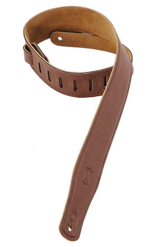 Levy's M26GF 2.5" Leather Strap Brown