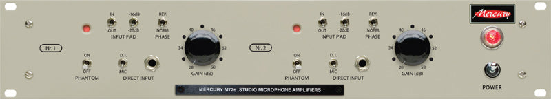 Mercury Recording Equipment M72s