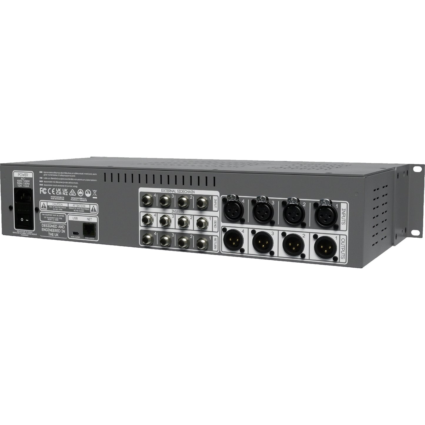 Cranborne Audio Bricklane MC4 - 4 Channel Modal PWM Dynamics Processor - Rack Mount