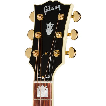 Gibson SJ-200 Standard Acoustic Electric Guitar - Classic White