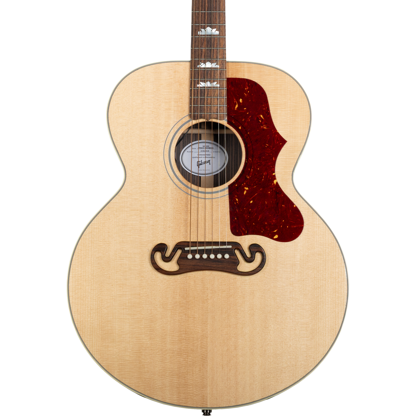 Gibson SJ-200 Studio Rosewood Acoustic Electric Guitar - Antique Natural