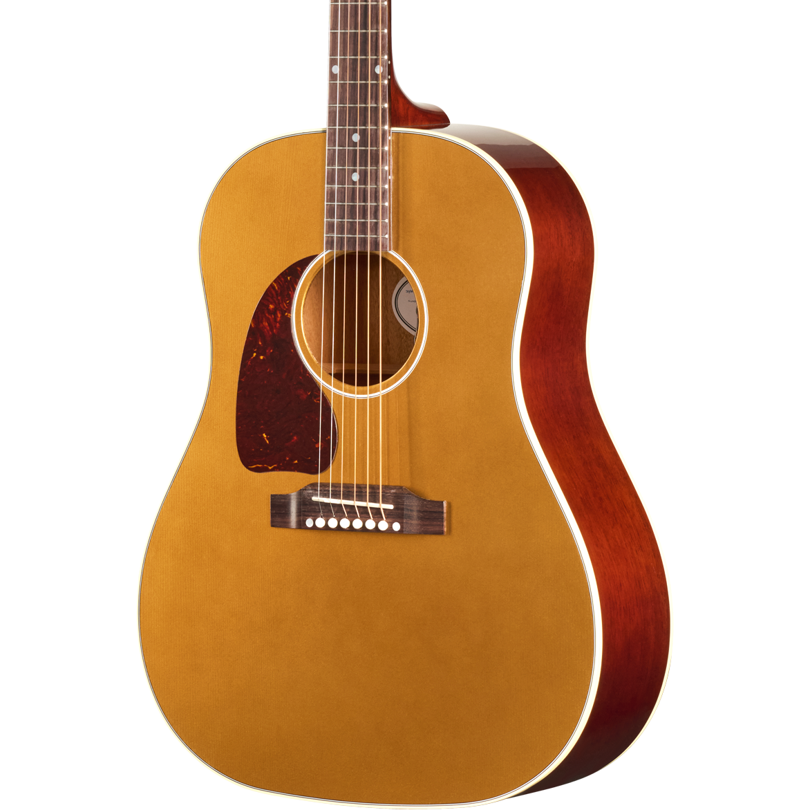 Gibson J-45 Standard Left Handed Acoustic Electric Guitar - Goldtop