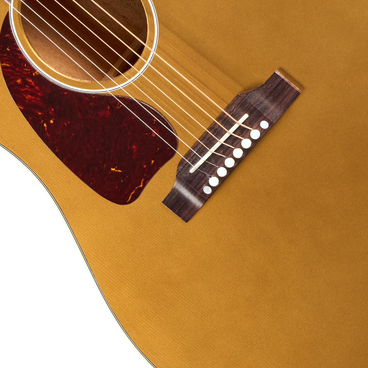 Gibson J-45 Standard Left Handed Acoustic Electric Guitar - Goldtop