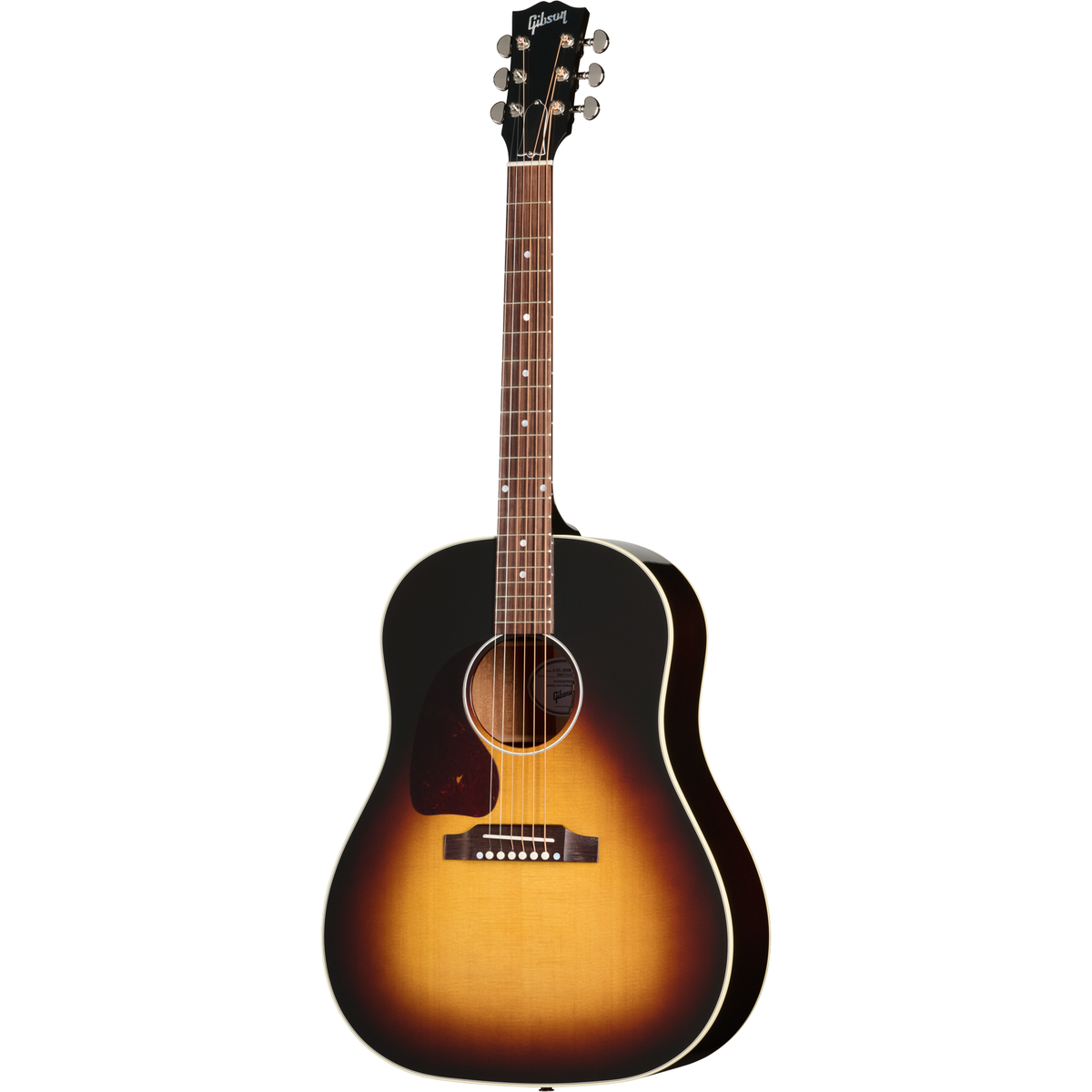 Gibson J-45 Standard Left-handed Acoustic Electric Guitar - Vintage Sunburst