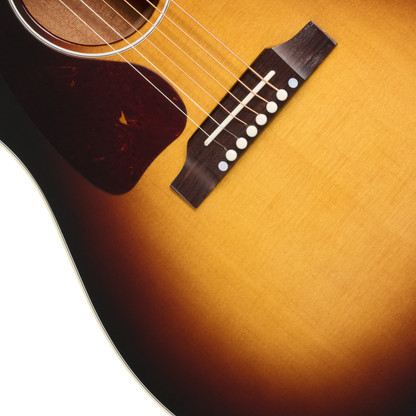 Gibson J-45 Standard Left-handed Acoustic Electric Guitar - Vintage Sunburst