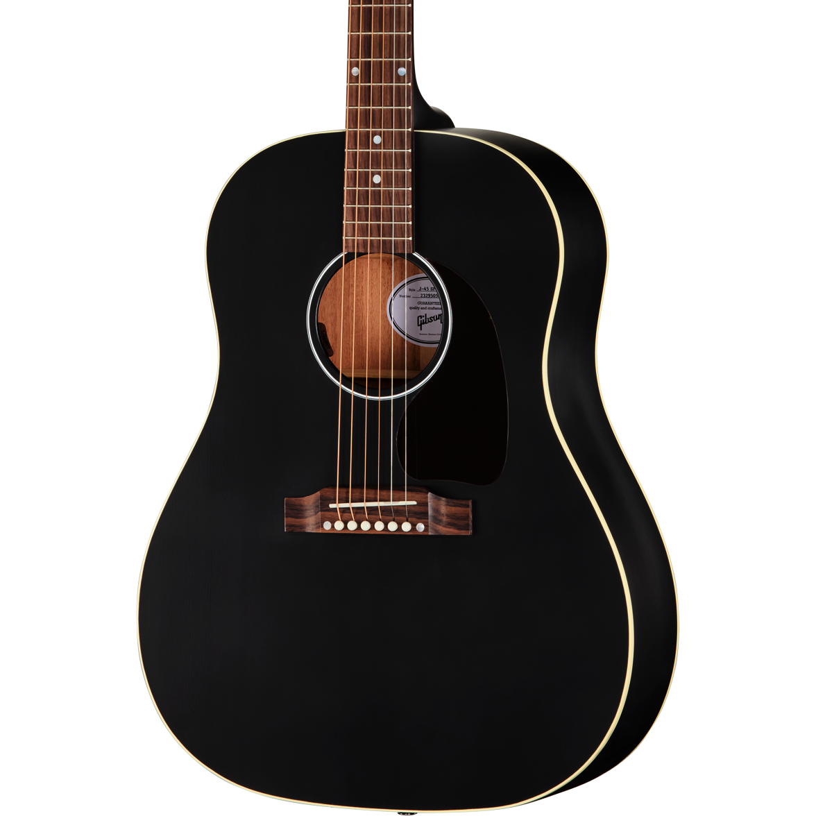 Gibson J-45 Special Acoustic Electric Guitar - Satin Ebony