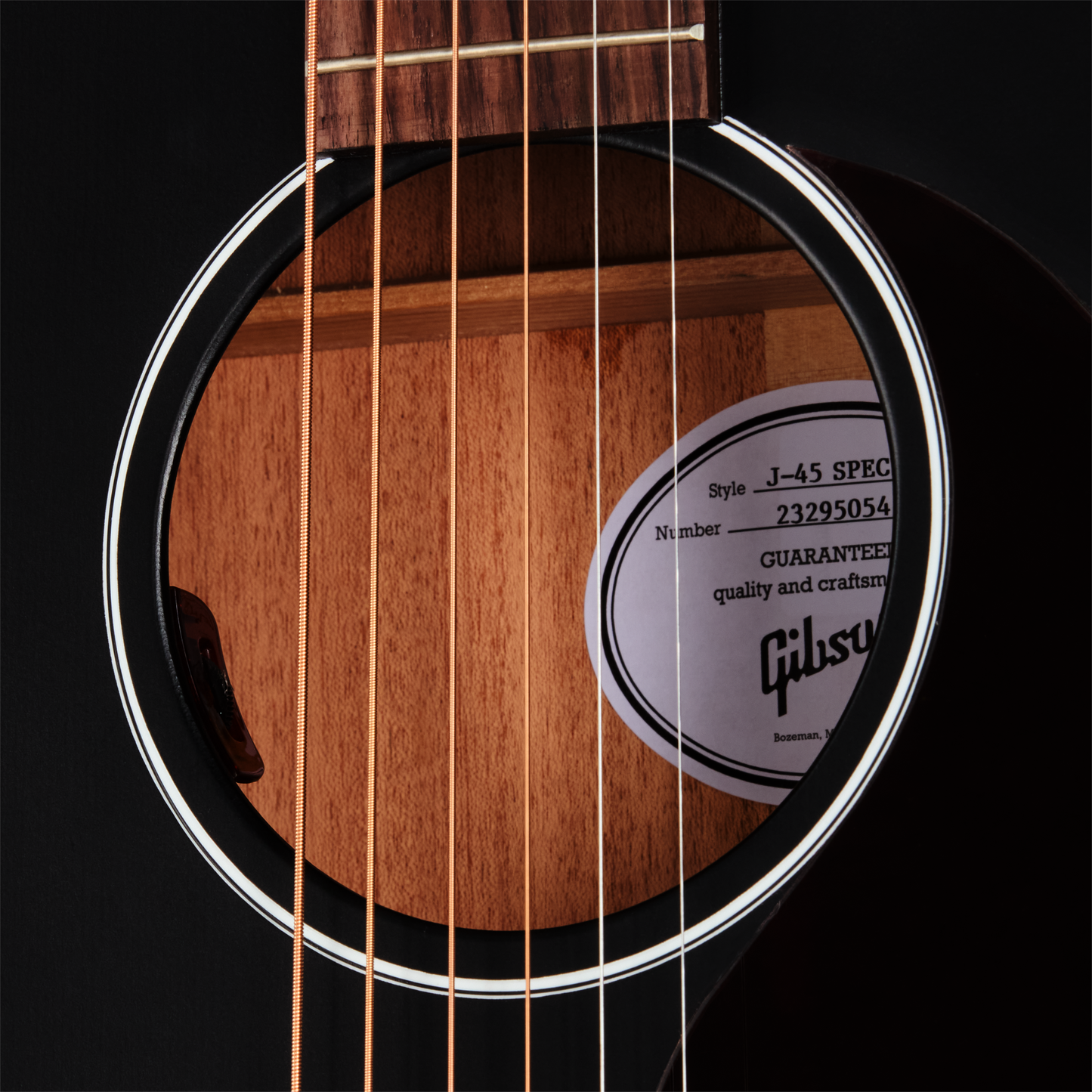Gibson J-45 Special Acoustic Electric Guitar - Satin Ebony