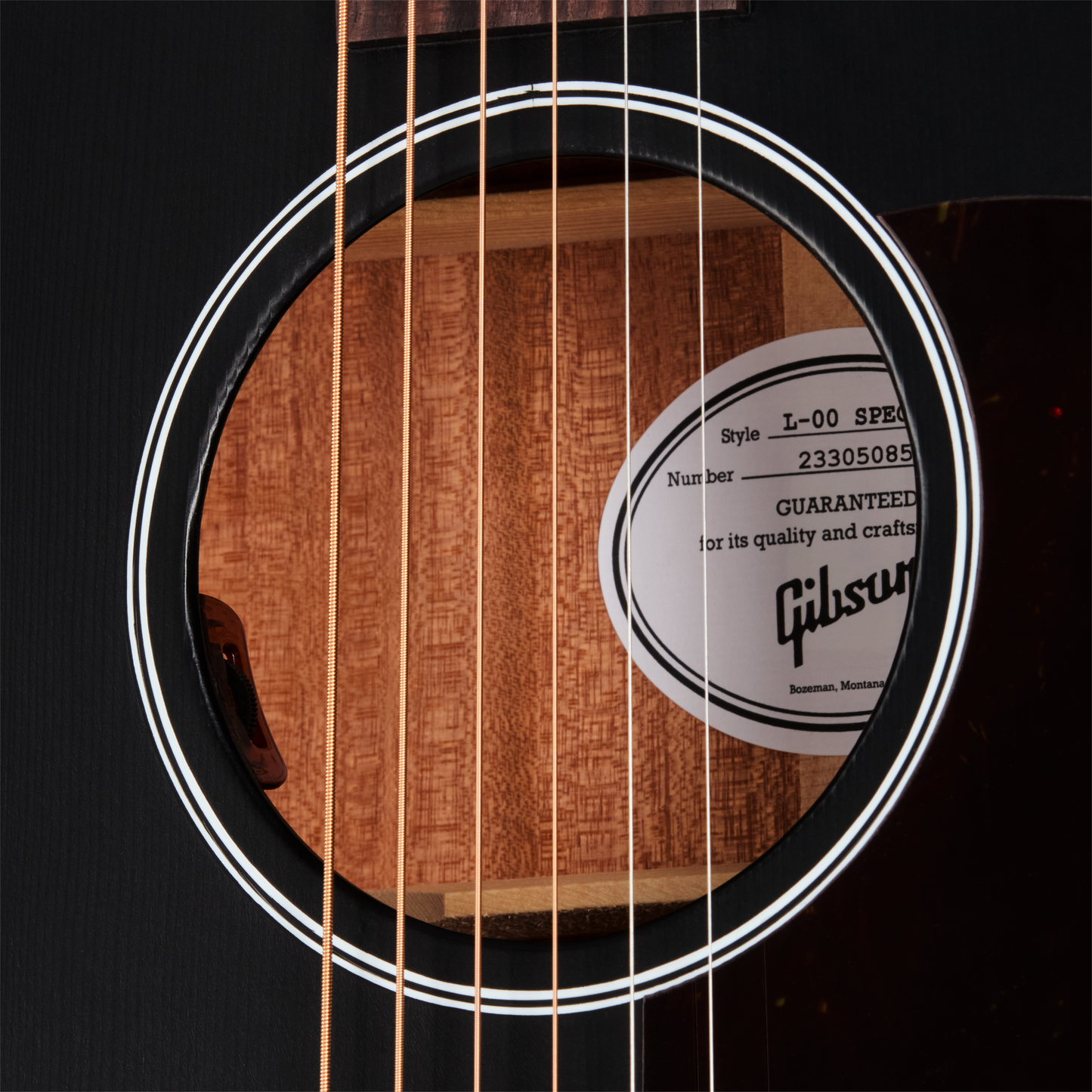 Gibson L-00 Special Acoustic Electric Guitar - Satin Ebony