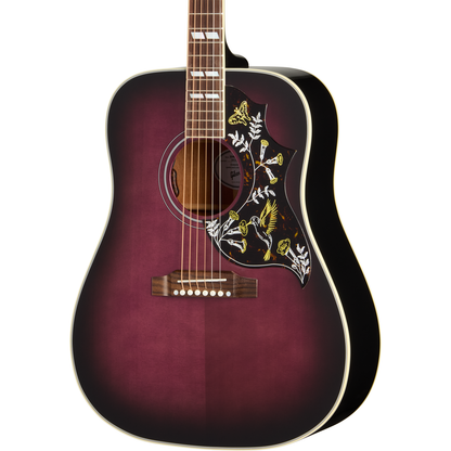 Gibson Hummingbird Standard Acoustic Electric Guitar - Purple Burst