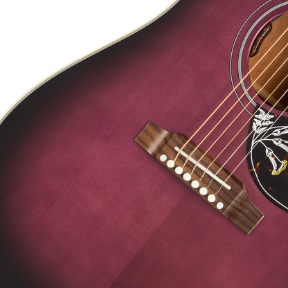 Gibson Hummingbird Standard Acoustic Electric Guitar - Purple Burst