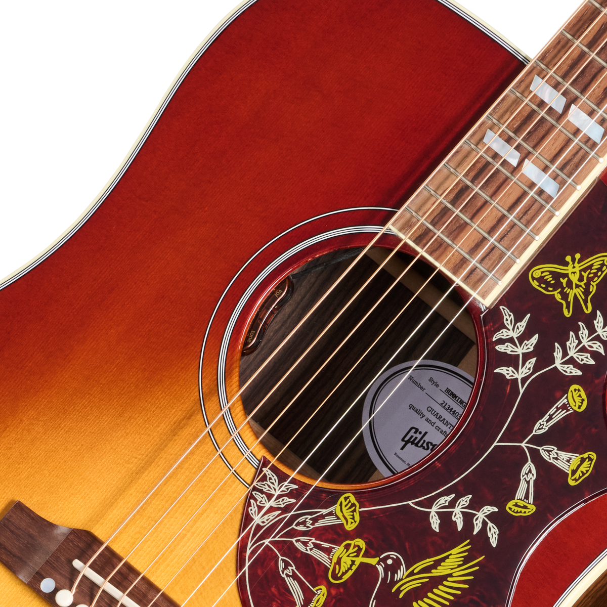 Gibson Hummingbird Standard Rosewood Acoustic Electric Guitar - Rosewood Burst