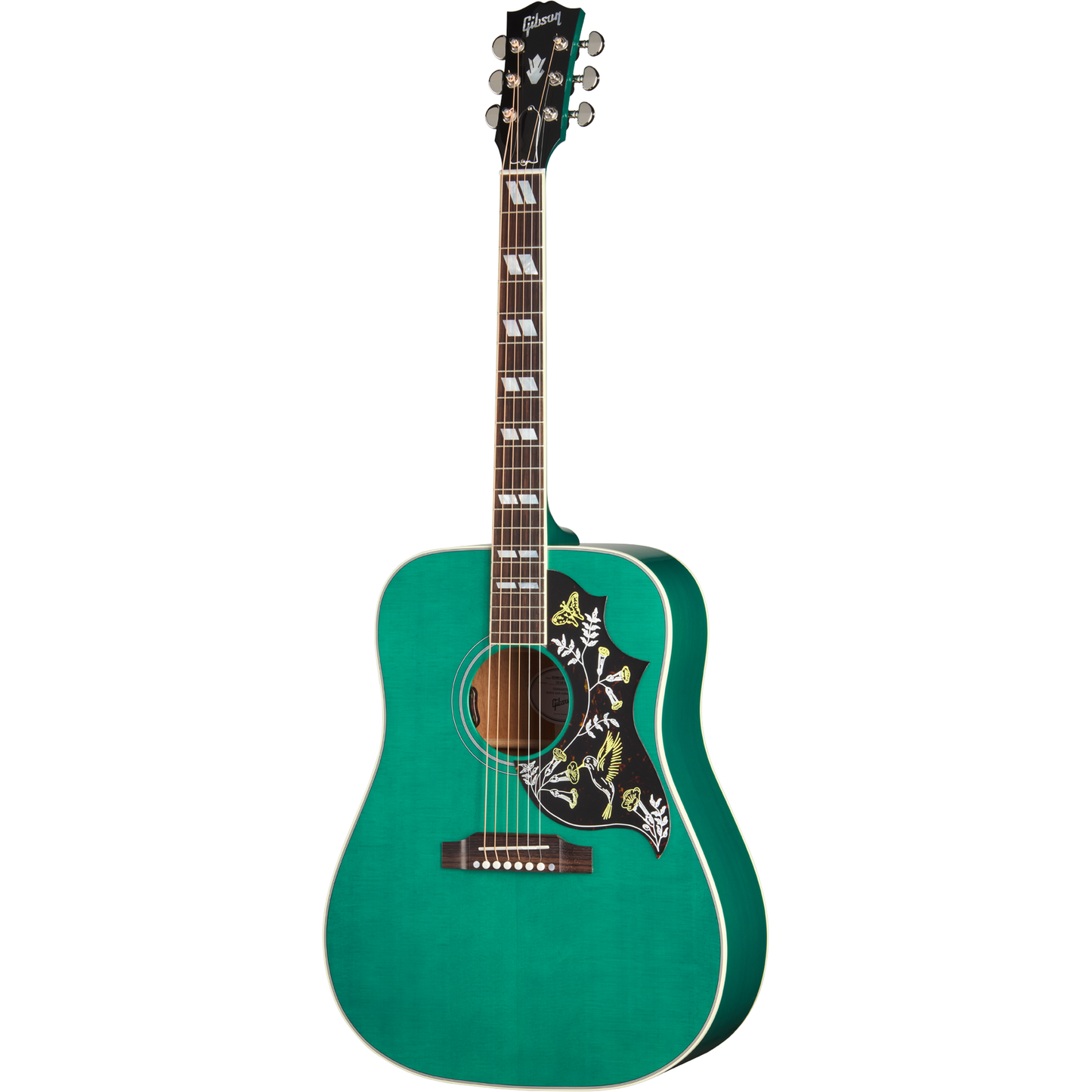 Gibson Hummingbird Standard Acoustic Electric Guitar - Translucent Teal
