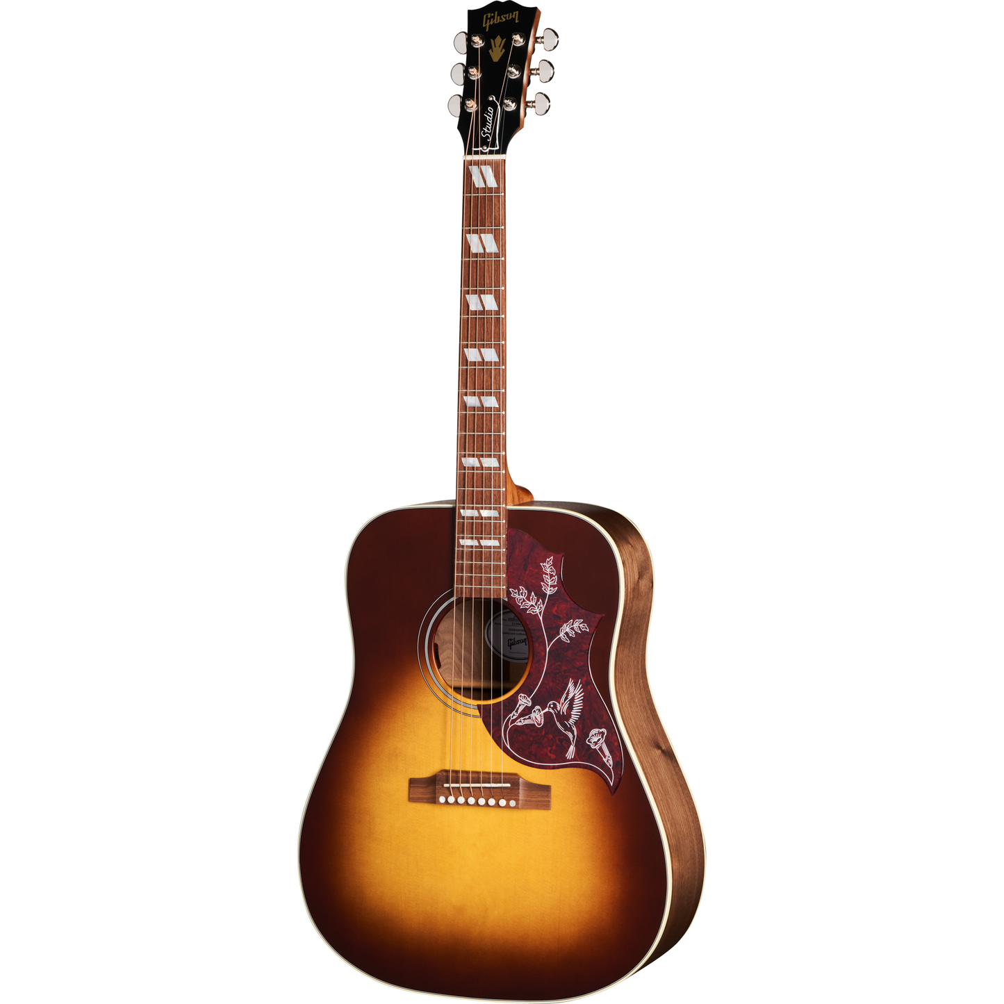 Gibson Hummingbird Studio Acoustic Electric Guitar - Walnut Burst Gloss