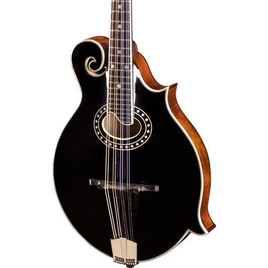 Eastman Limited Edition MD514 F-Style Mandolin - Black Top