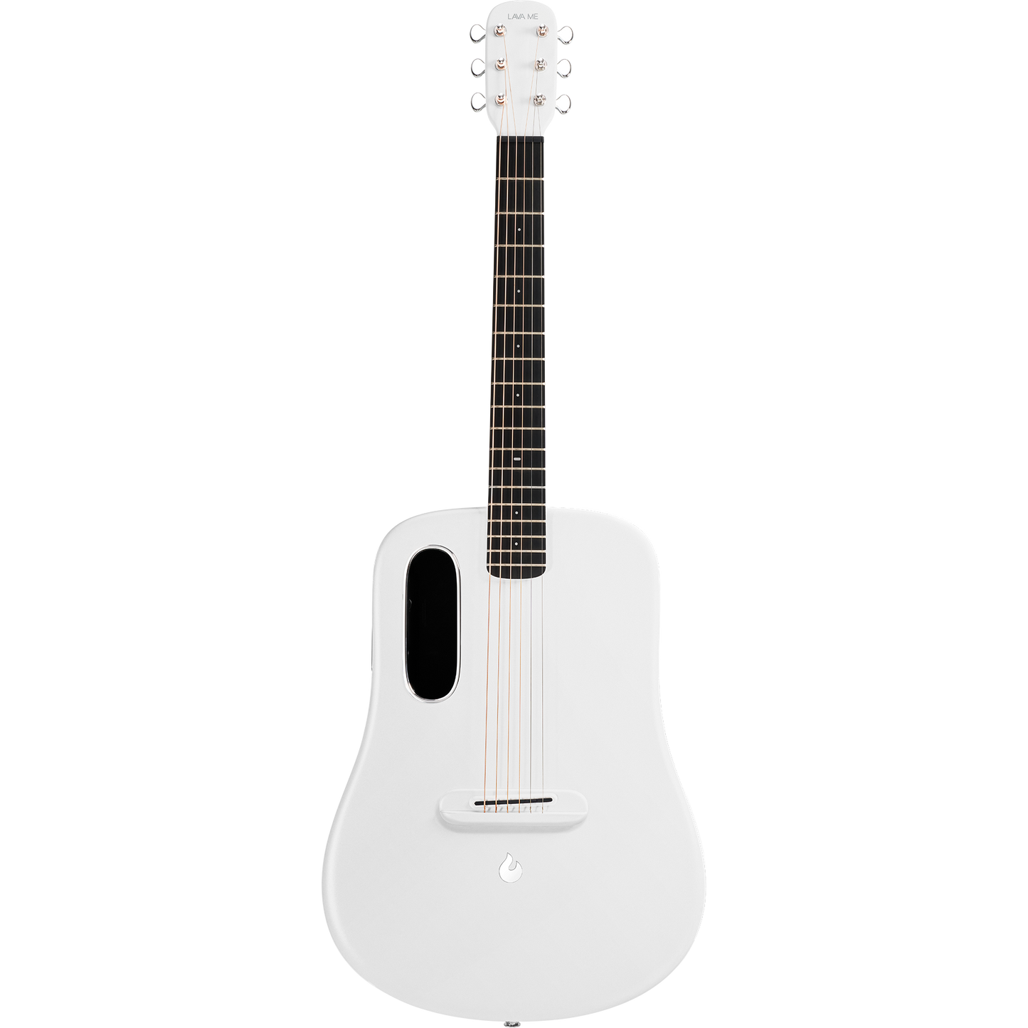 Lava Music Lava ME 3 38” Smart Guitar in White w/ Space Bag