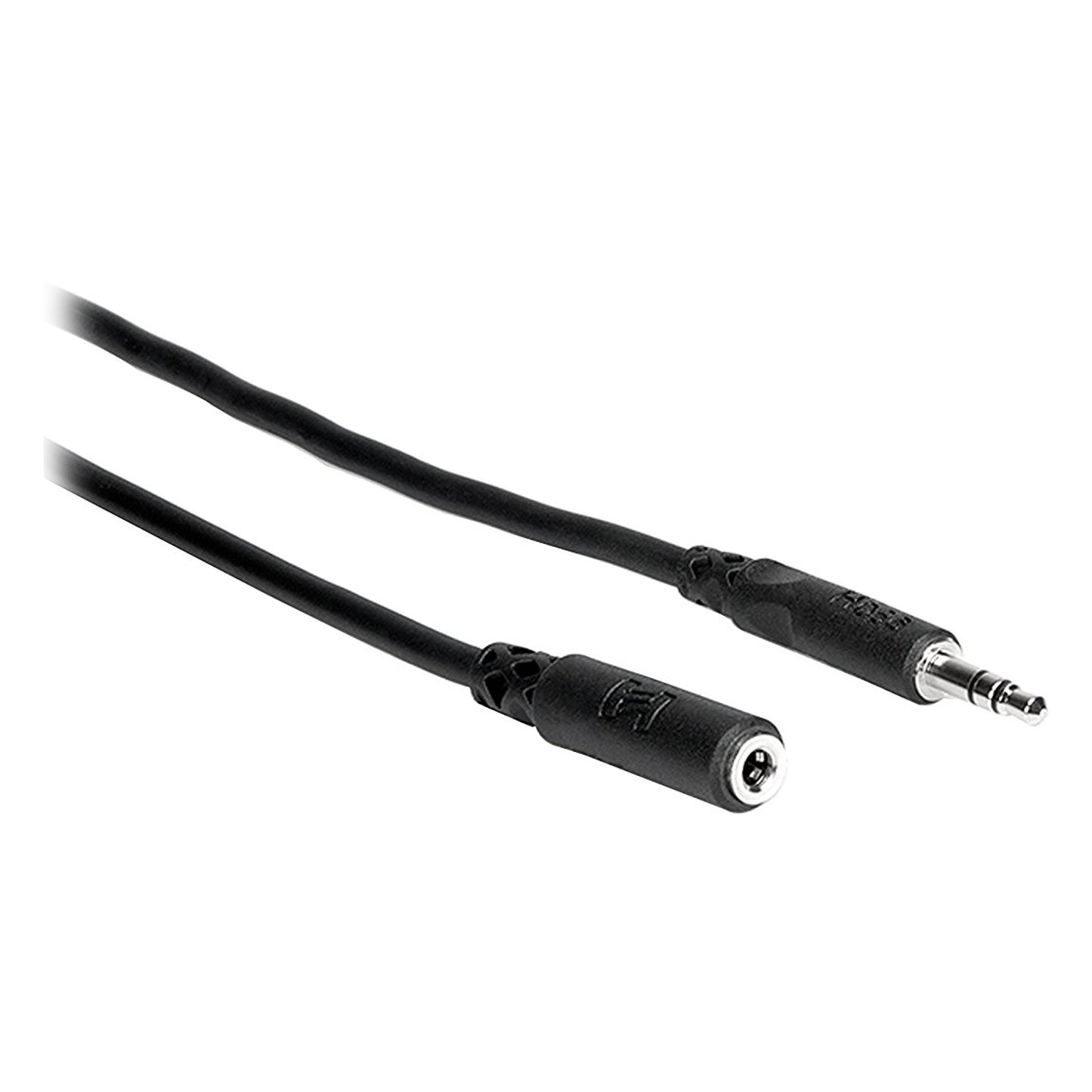 Hosa MHE-102 3.5mm TRS to 3.5mm TRS Headphone Extension Cable, 2 Feet