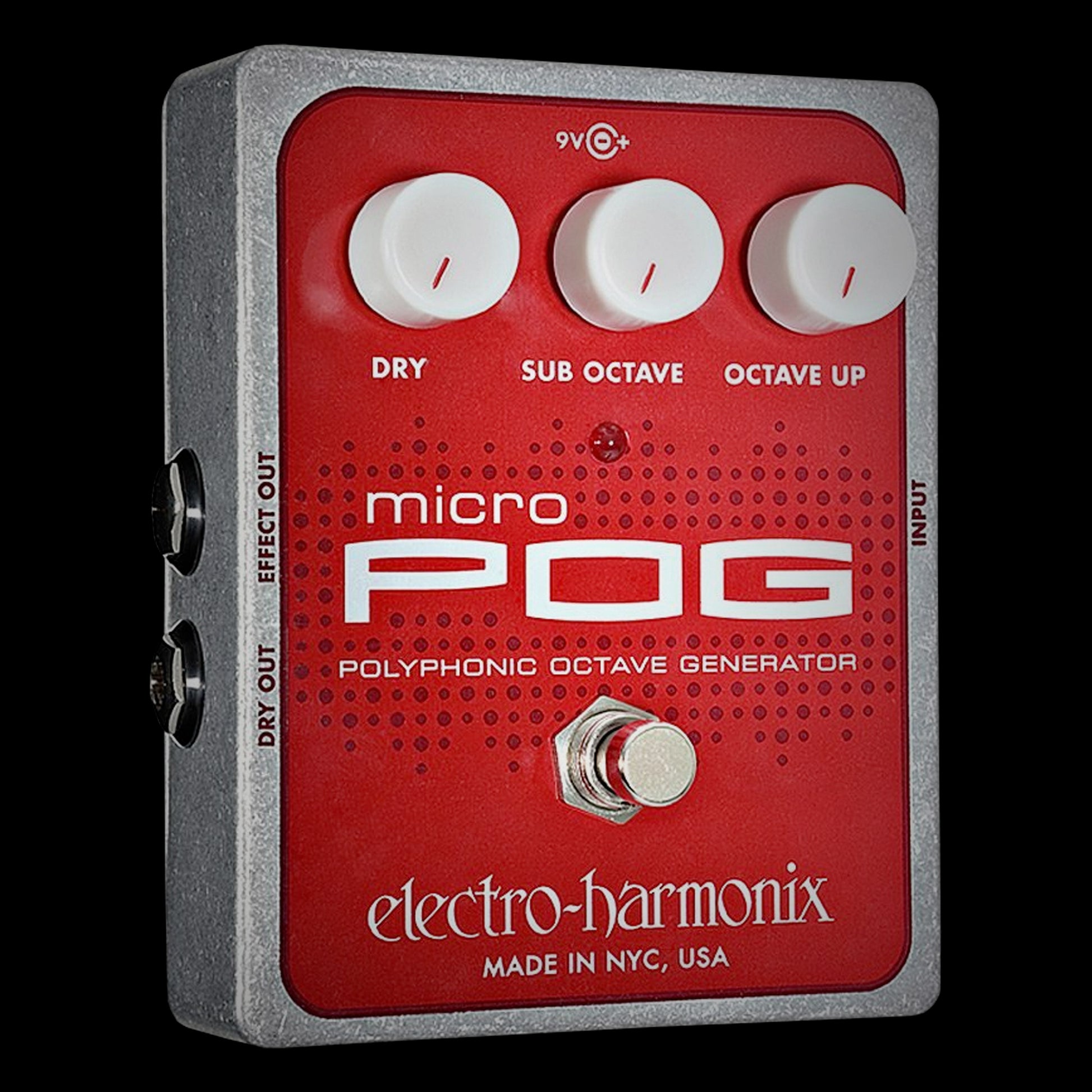 pog pedal Electro Harmonix Micro POG Polyphonic Octave Generator Pedal