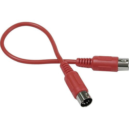 Hosa MID-310RD MIDI Cable, 5-pin DIN to Same, 10ft
