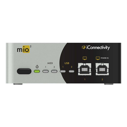 iConnectivity mio2 Advanced 2x2 MIDI Interface With Multi-Computer Capability