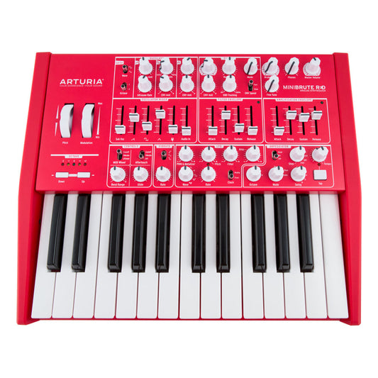 Arturia MiniBrute Red Special Edition Full-Blast Analog Synthesizer