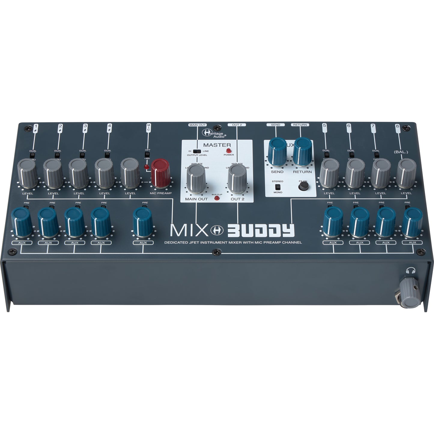 Heritage Audio MIXBUDDY JFET Instrument Mixer / Compact Preamp