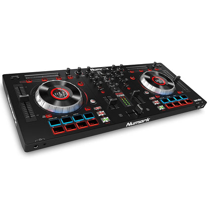 Numark Mixtrack Platinum - DJ Controller with Jog Wheel Display for Serato DJ