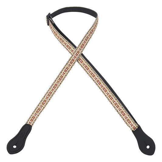 Levy's Henderson Series 0.5" Woven Ukulele Strap - Design 1