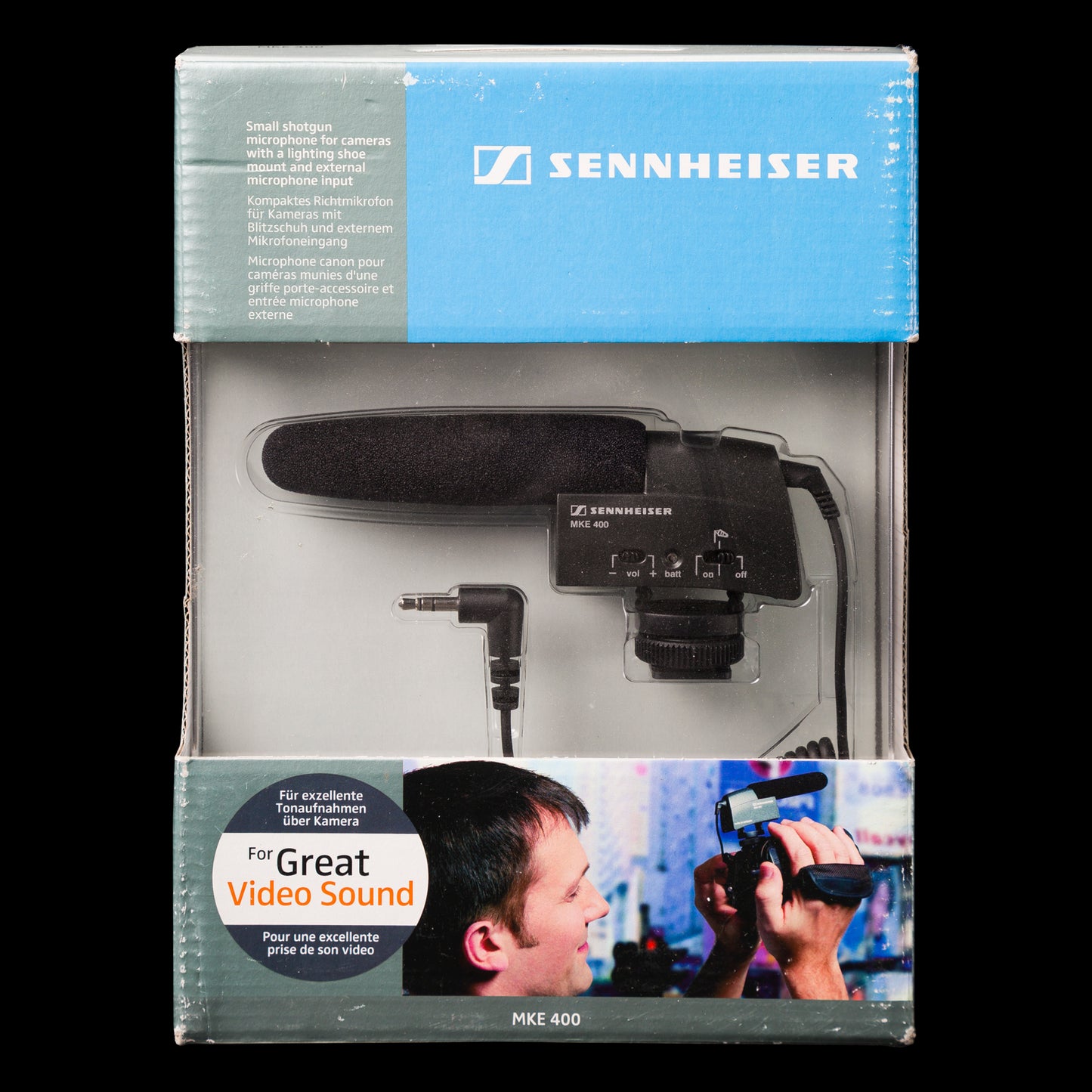 Sennheiser MKE 400 Small Shot Gun Microphone