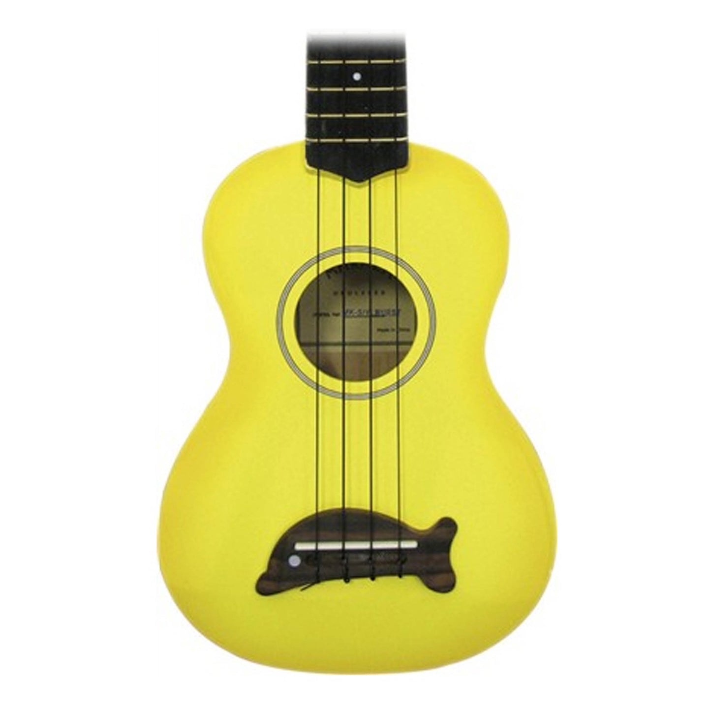 Kala MK-SD-YLBRST Makala Dolphin Series Ukulele in Yellow Burst
