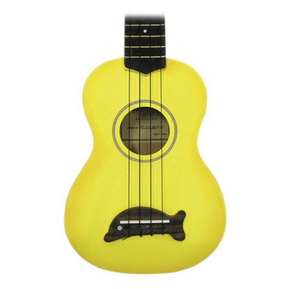 Kala MK-SD-YLBRST Makala Dolphin Series Ukulele in Yellow Burst