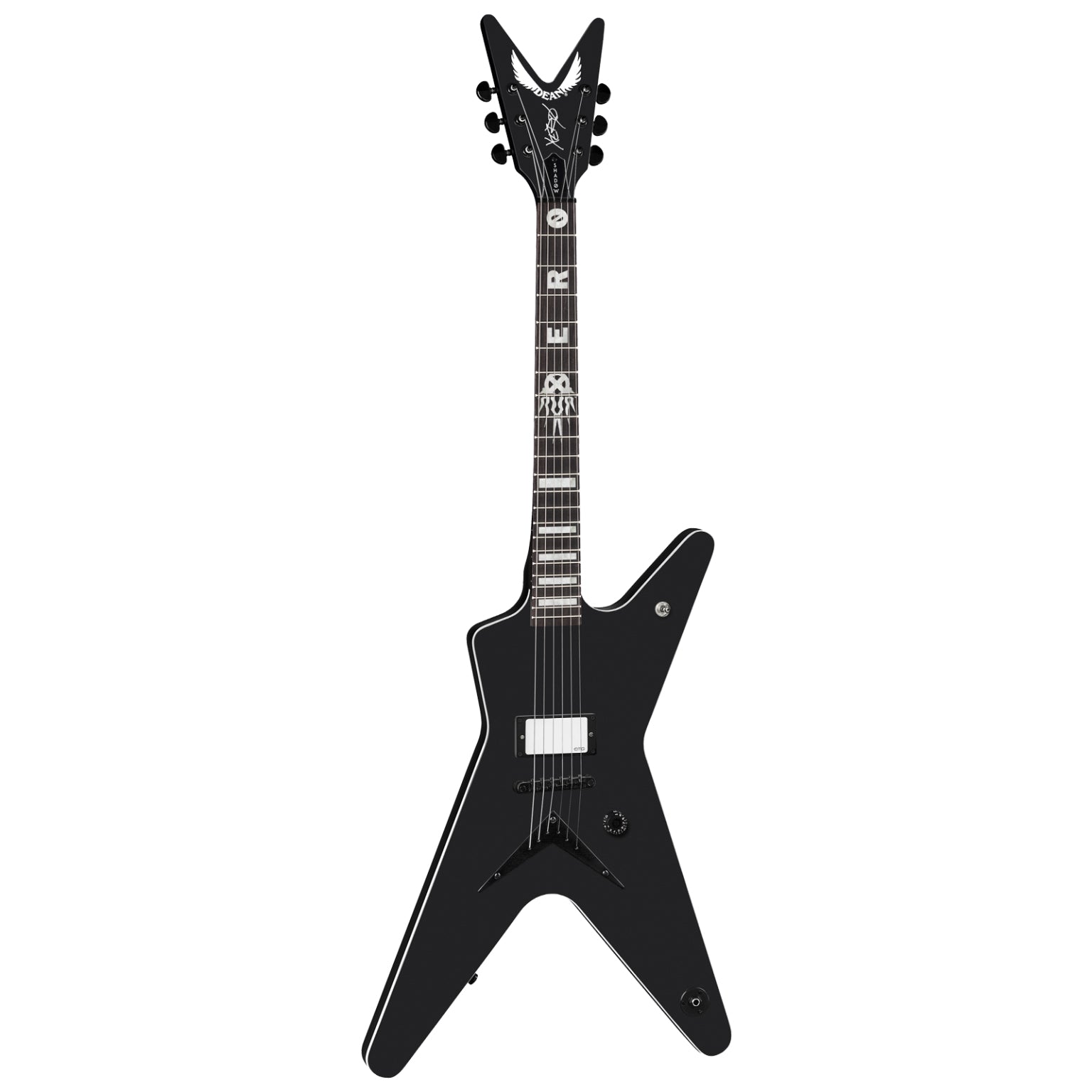 Dean Guitar MLX Static X Xero Electric Guitar - Black Satin – Alto