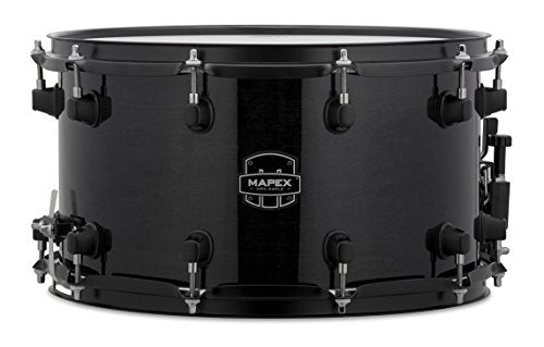MAPEX MPML4800BMB MPX Series Maple Snare Drum 14x8", Transparent Black Finish