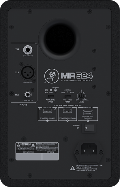 Mackie MR524 5” Powered Studio Monitor