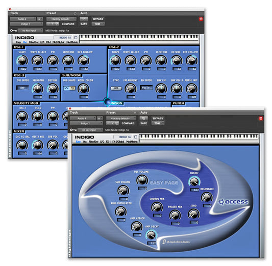 Digidesign ACCESS Virus INDIGO Plug In for TDM HD and MIX Software