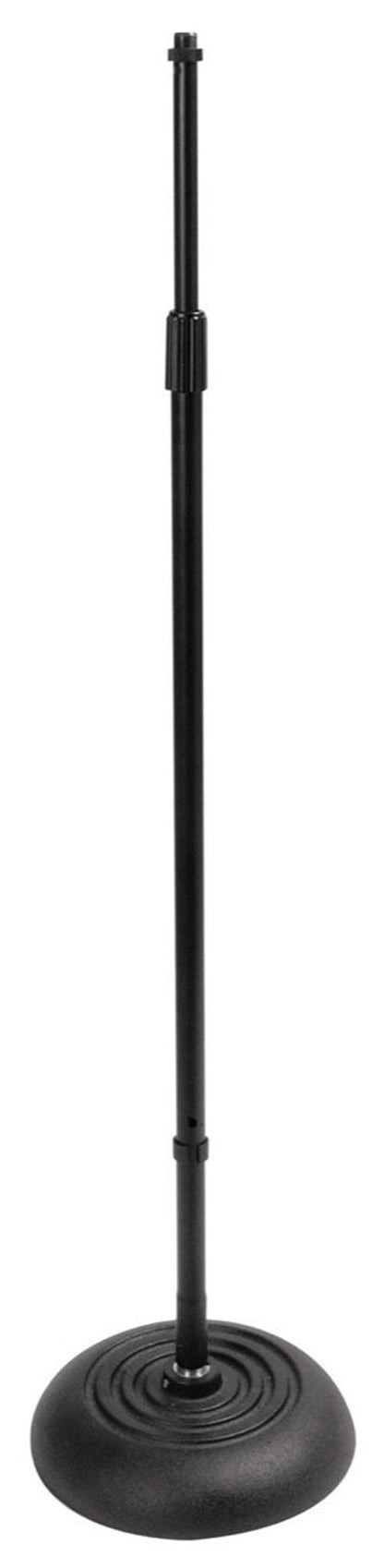 On Stage MS7201QTR Quarter-Turn Round Base Microphone Stand