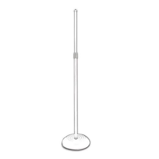 On Stage MS7201QTRW White Round Base Quarter Turn Mic Stand