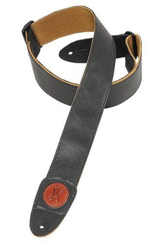 Levy's Leathers MSS7G-BLK Suede-Leather Guitar Strap,Black