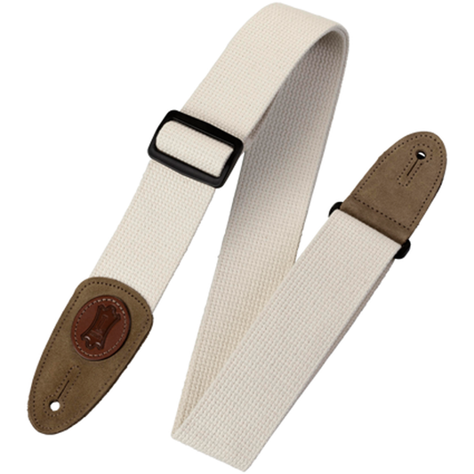 Levys MSSC8 Signature Cotton Series Guitar Strap - Natural